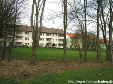 (Aufs Bild klicken um Vergrößerung zu sehen) Bild 6: Melle, Rückseite Hochstr. 28, 30, 32, 34, 36